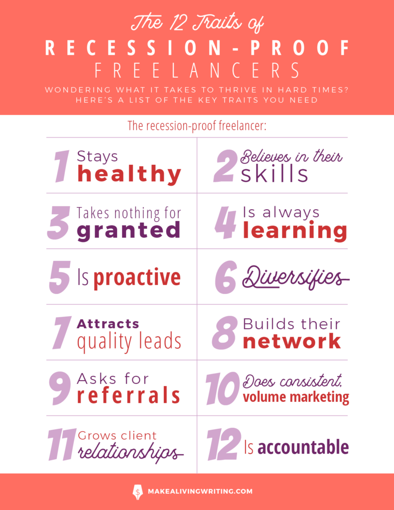 traits of recession-proof freelancer