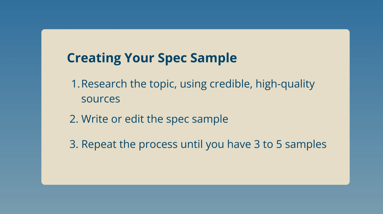 Create Paper Spec How to Create Spec Samples to Attract Your Ideal Clients - The Mighty ...